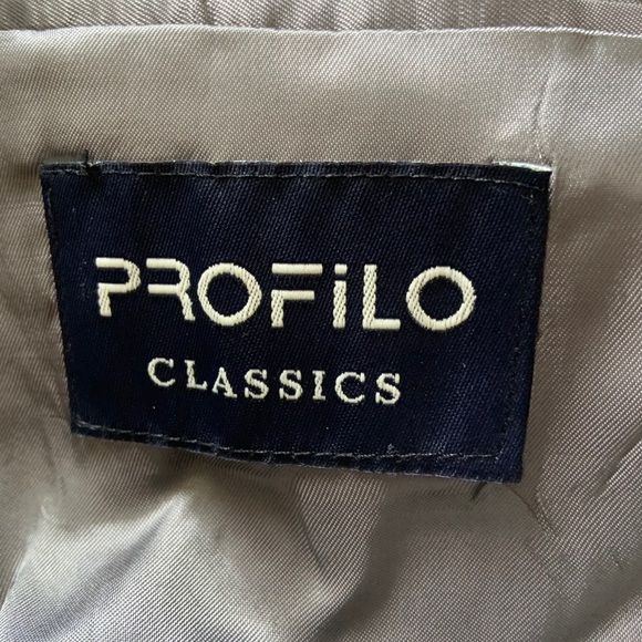 Profilo Classics Mens Blazer Size 40 short Dk Grey - Picture 5 of 9